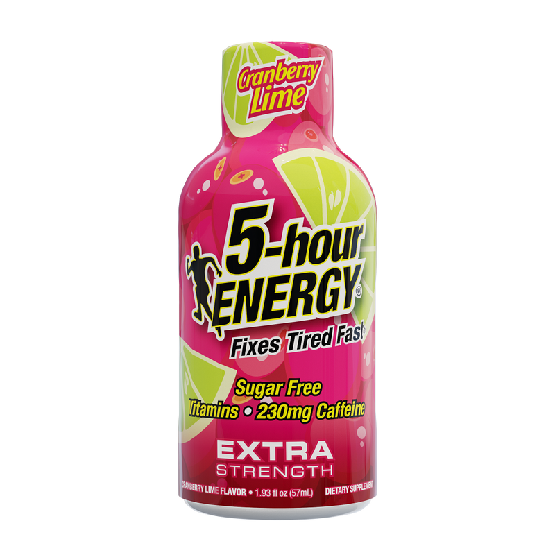 Cranberry Lime Flavor Extra Strength 5-hour ENERGY Shots