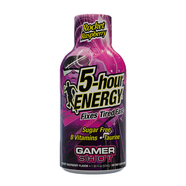 Rocket Raspberry Extra Strength 5-hour ENERGY Shots – 5-hour Energy