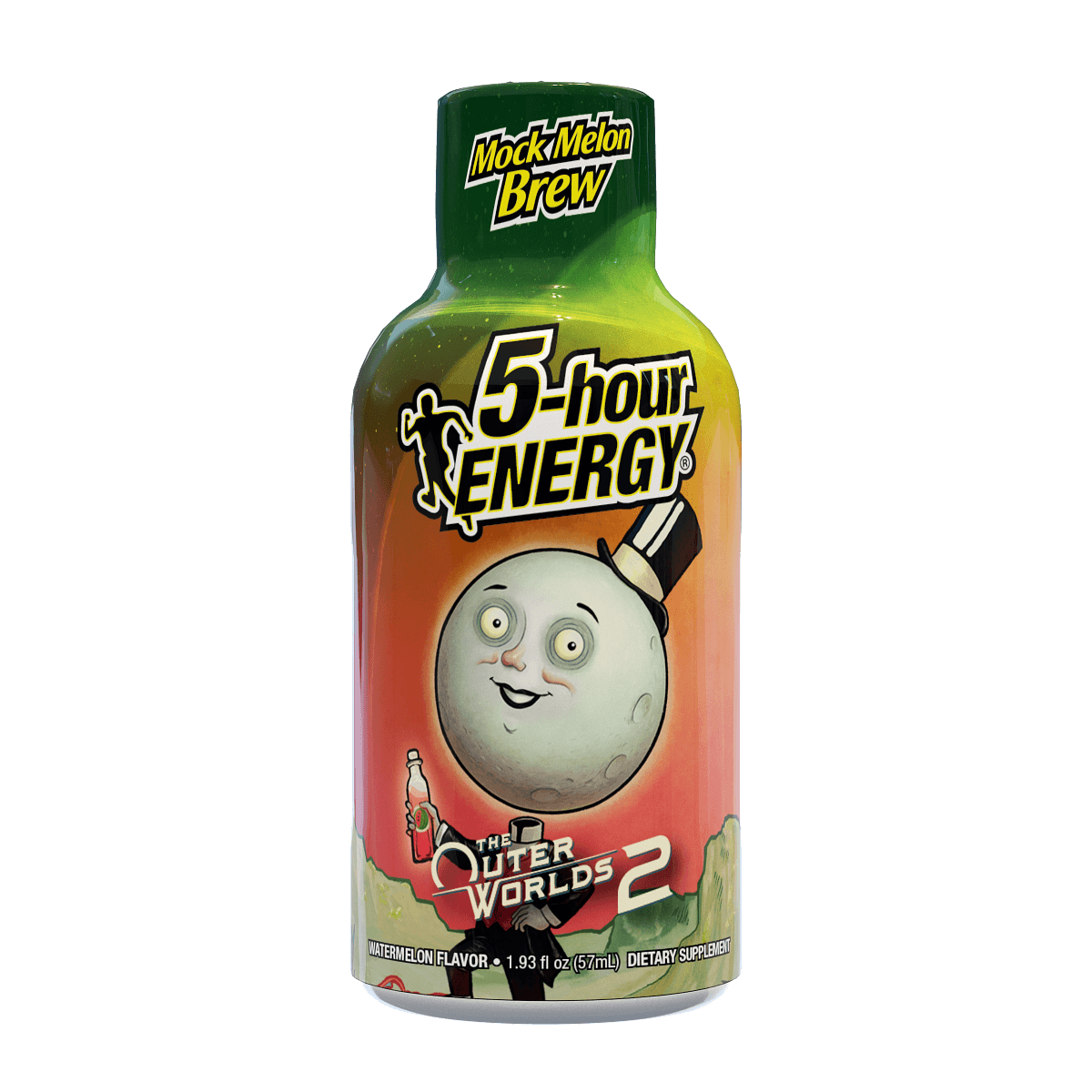 5-hour ENERGY Extra Strength Shots, Mock Melon Brew Flavor, 1.93 Fl Oz, 24 Pack