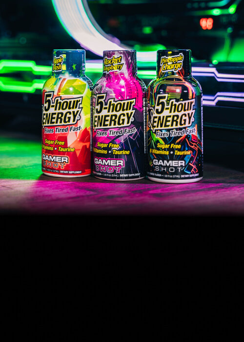 Energy shots and energy drinks with caffeine | 5-hour Energy