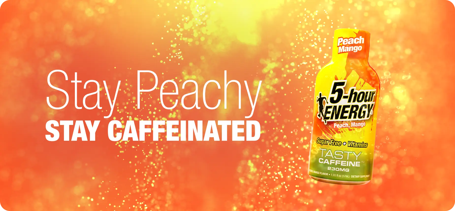 Peach Mango Flavor Extra Strength 5-hour ENERGY Shots