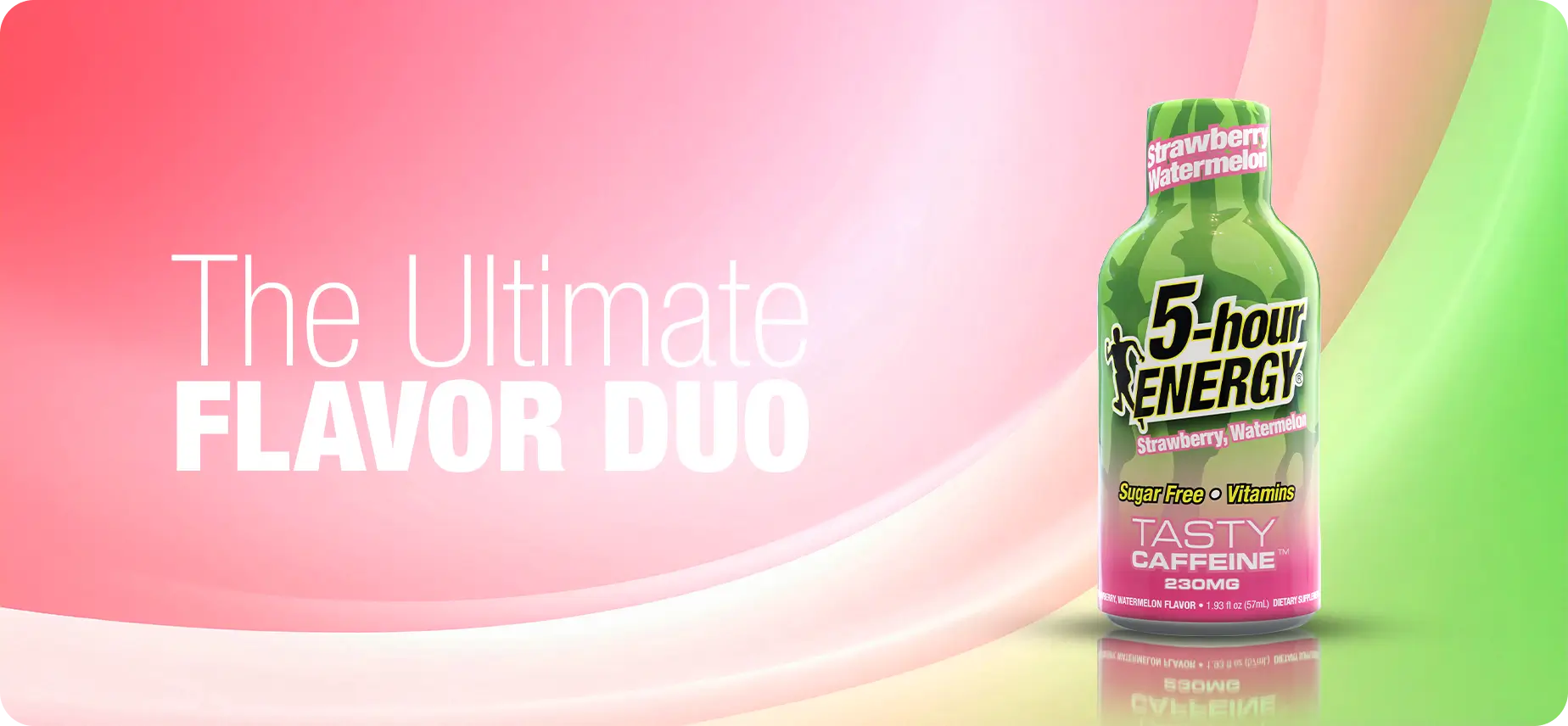 Strawberry Watermelon Flavor Extra Strength 5-hour ENERGY Shots