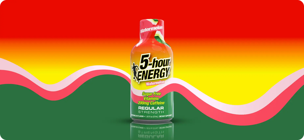 Watermelon Flavor Regular Strength 5-hour ENERGY Shots