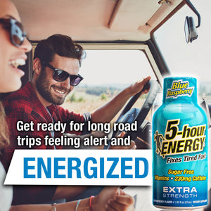 Blue Raspberry Flavor Extra Strength 5-hour ENERGY Shots