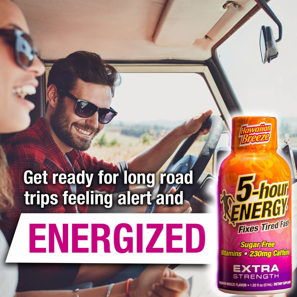 Hawaiian Breeze Flavor Extra Strength 5-hour ENERGY Shots