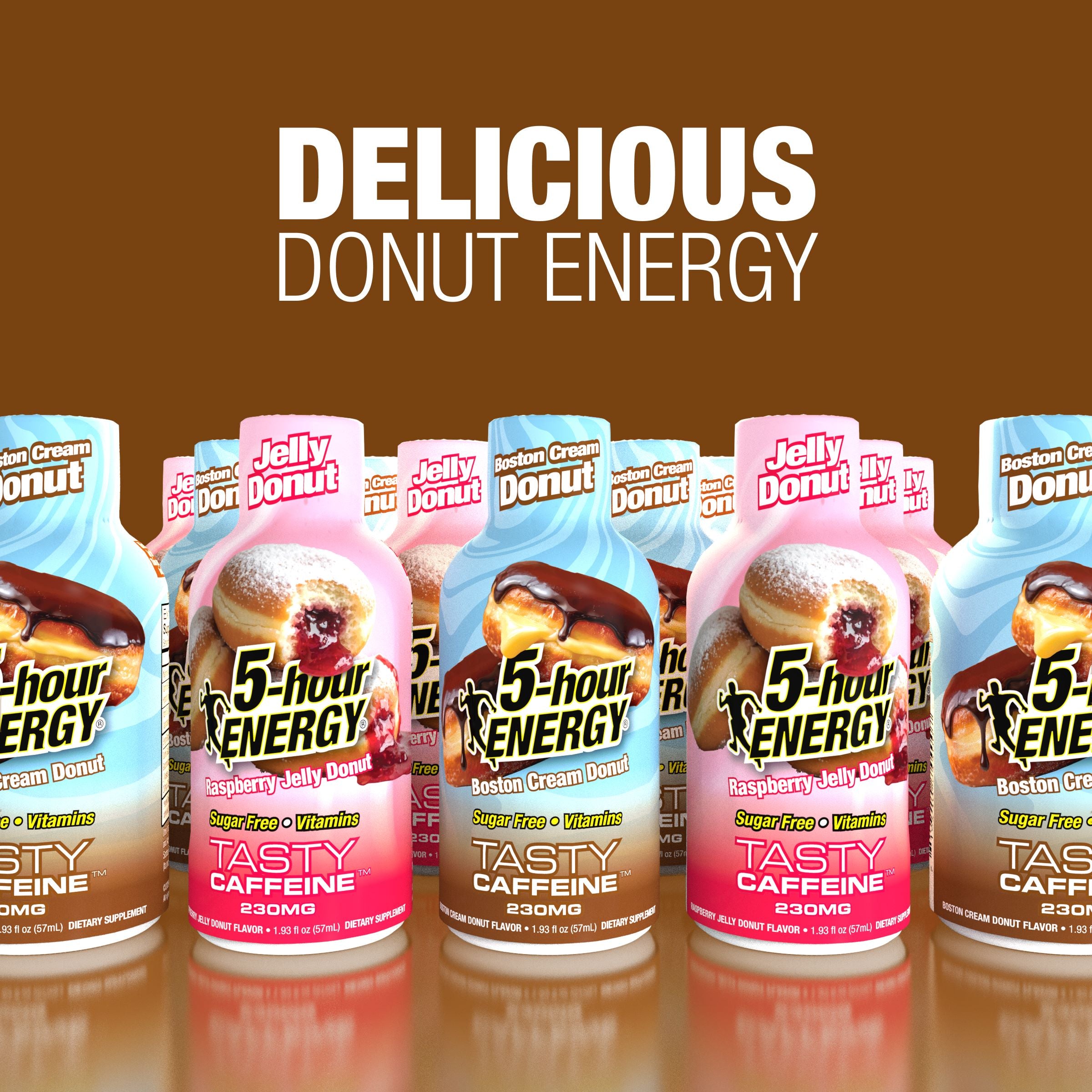 5-hour ENERGY Extra Strength Shots, Boston Cream Donut Flavor, 1.93 Fl Oz, 12 Pack