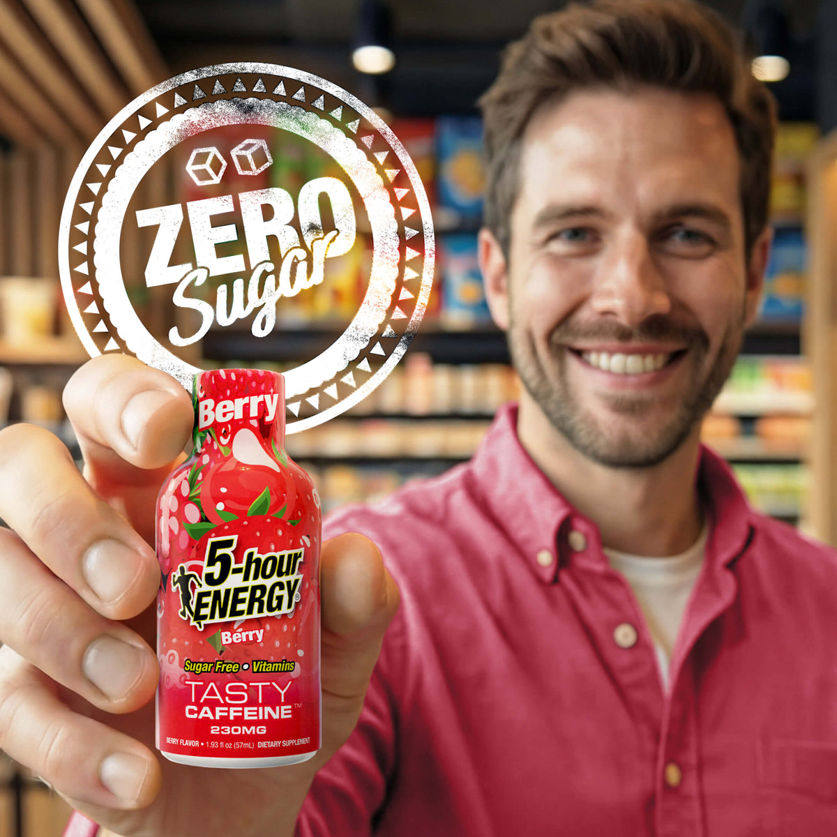 24 Pack 5-hour ENERGY Extra Strength Shots, Berry Flavor Flavor, 1.93 Fl Oz