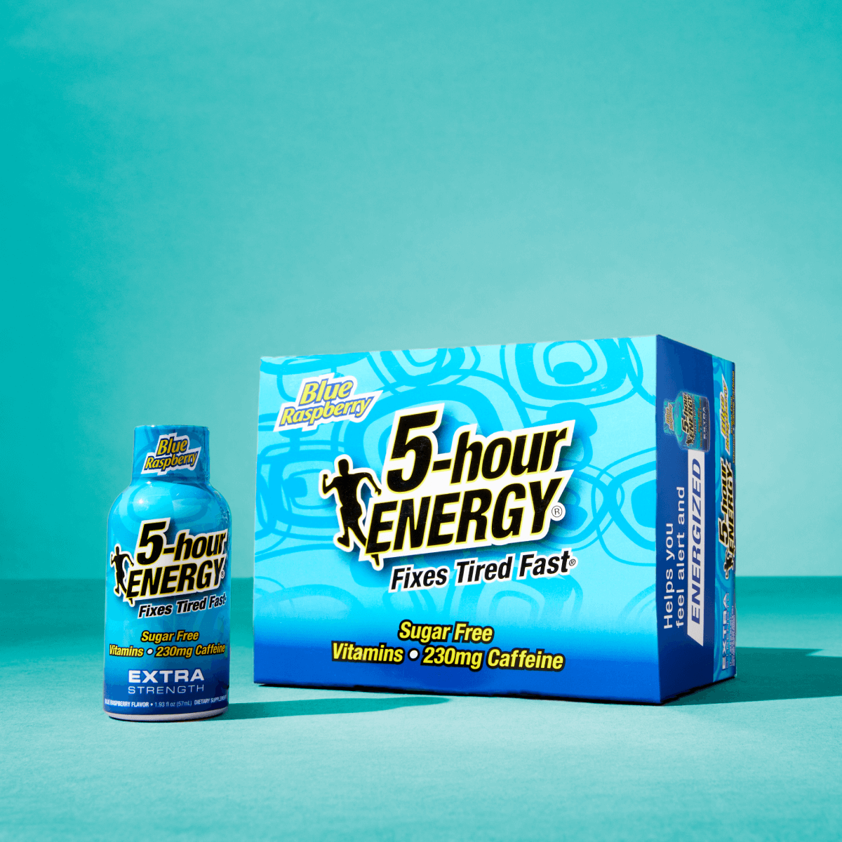 Blue Raspberry Flavor Extra Strength 5-hour ENERGY Shots – 5-hour Energy