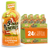 5-hour ENERGY Extra Strength Shots, Caramel Apple Flavor, 1.93 Fl Oz, 24 Pack