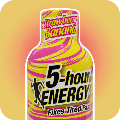 Strawberry Banana Flavor Extra Strength 5-hour ENERGY Shots