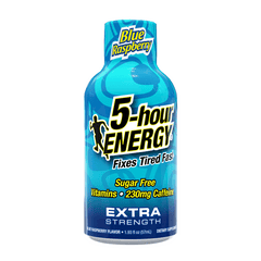 Blue Raspberry Flavor Extra Strength 5-hour ENERGY Shots