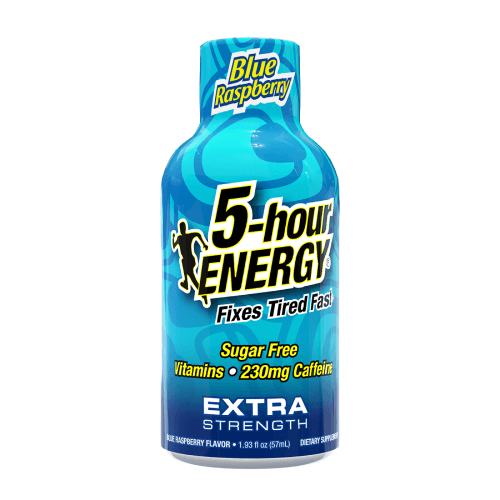 Blue Raspberry Flavor Extra Strength 5-hour ENERGY Shots