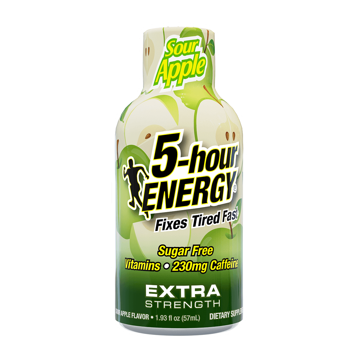 Sour Apple Flavor Extra Strength 5-hour ENERGY Shots