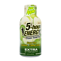 Sour Apple Flavor Extra Strength 5-hour ENERGY Shots