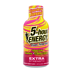 Strawberry Banana Flavor Extra Strength 5-hour ENERGY Shots