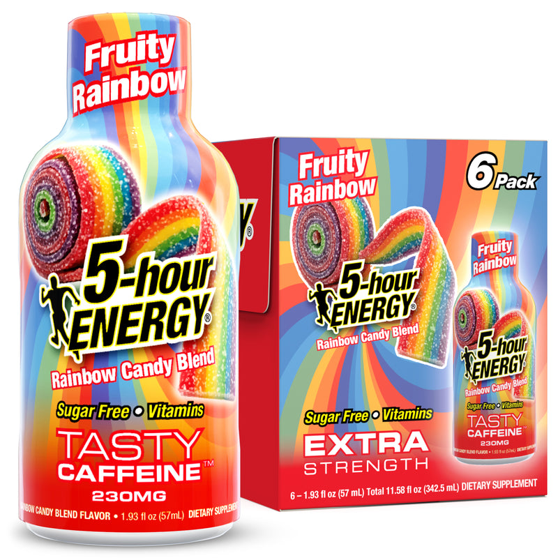 Extra Strength Fruity Rainbow 6pk