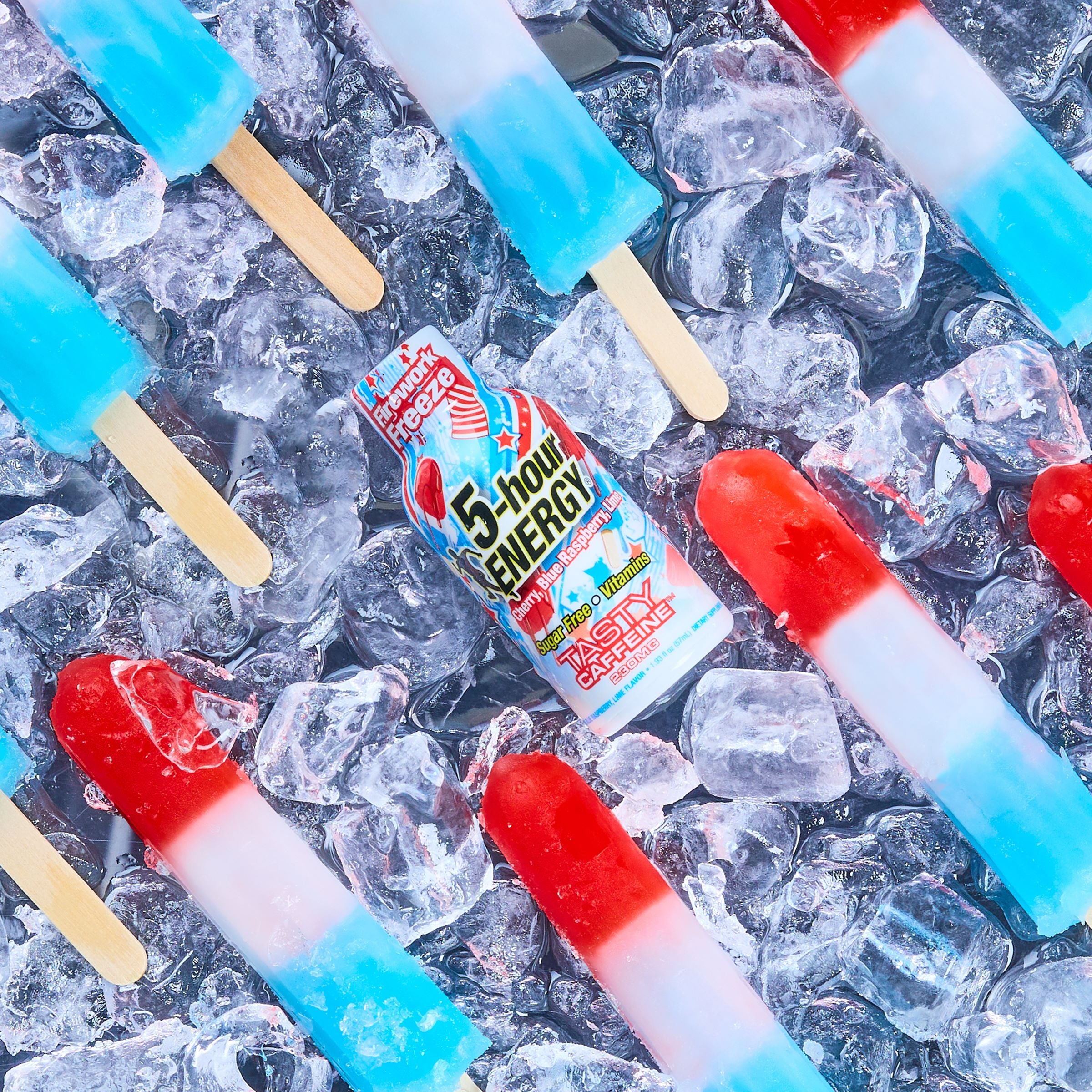 5-hour ENERGY Extra Strength Shots, Firework Freeze Flavor, 1.93 Fl Oz, 24 Pack