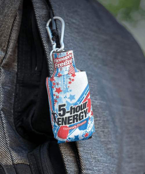 Firework Freeze Bottle Sleeve Gift