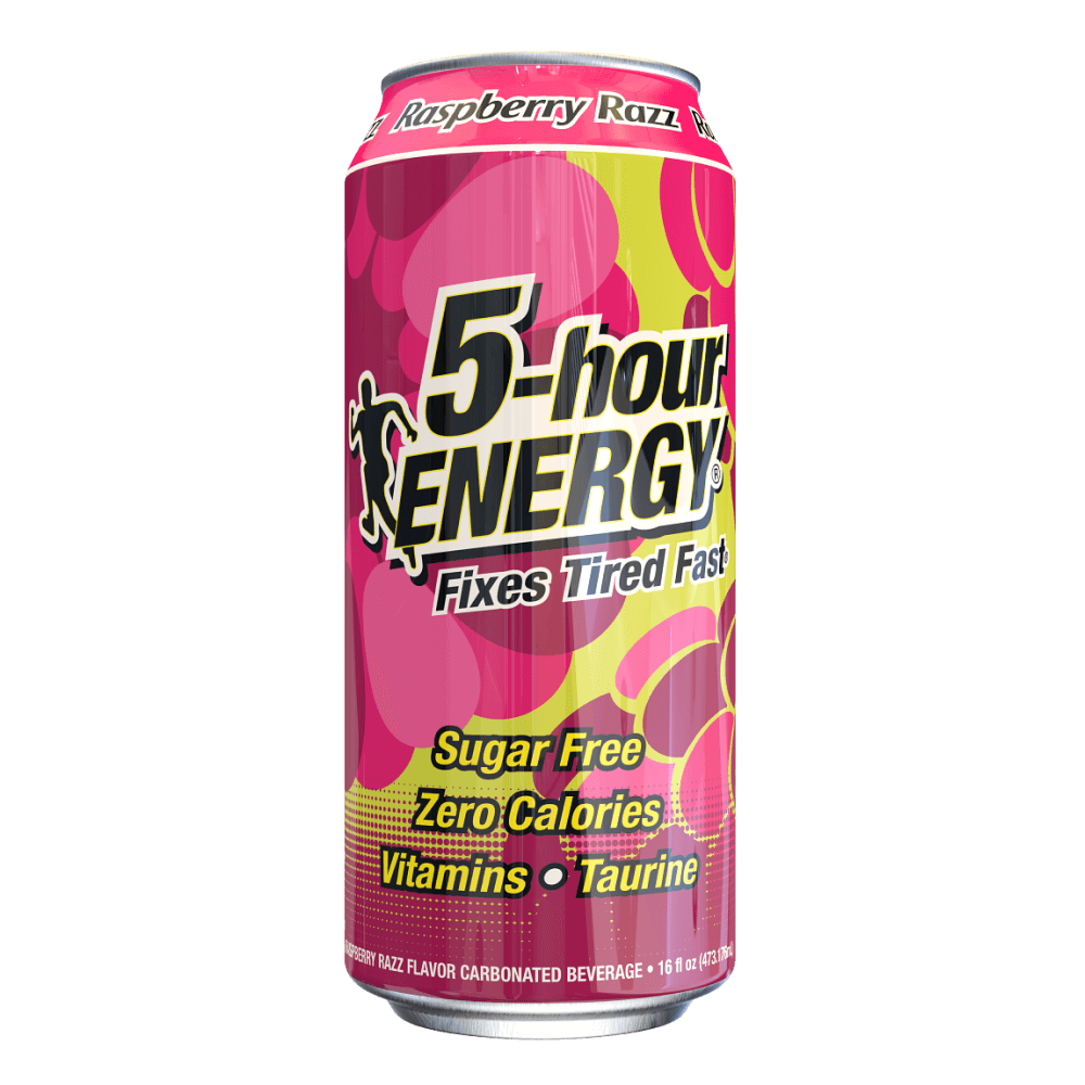 Raspberry Razz  Flavor Extra Strength 5-hour ENERGY Drink 12-pack