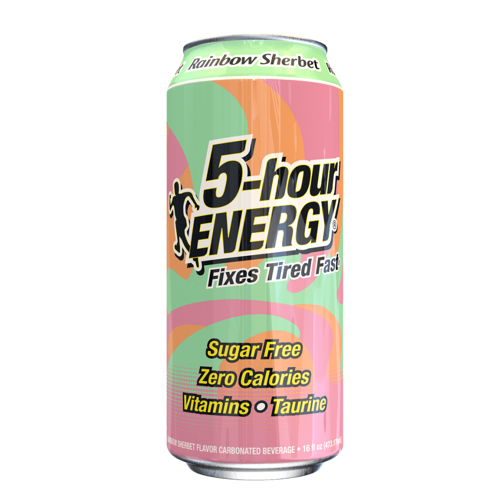 Rainbow Sherbet  Flavor Extra Strength 5-hour ENERGY Drink 12-pack