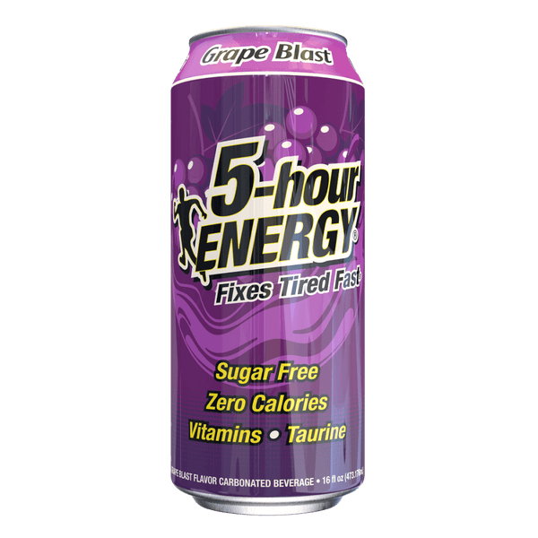 Grape Blast Flavor Extra Strength 5-hour ENERGY Drink 12-pack – 5
