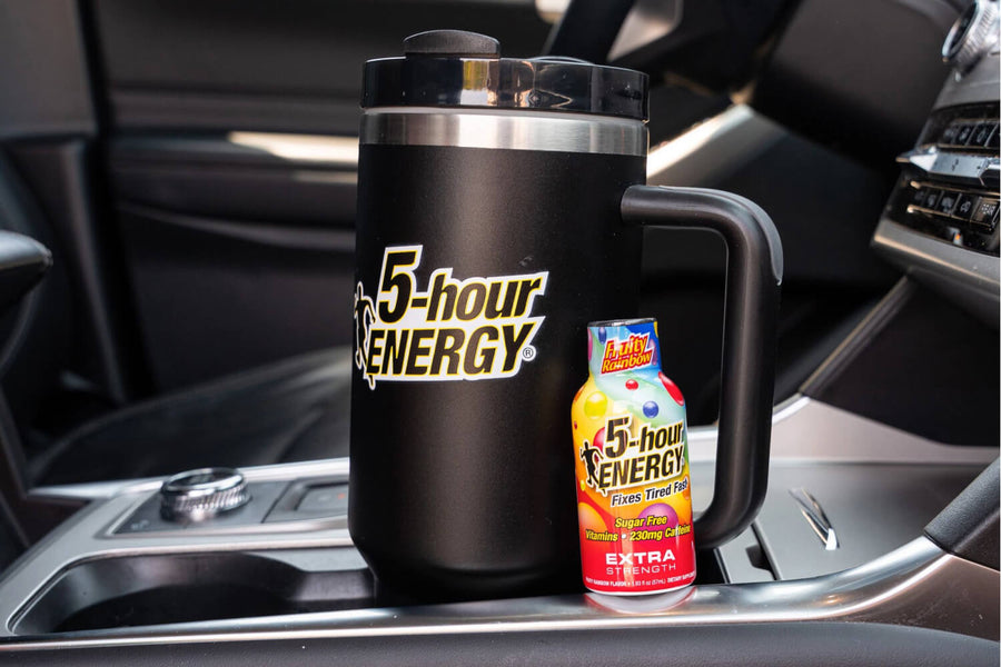 Why are more people choosing energy shots and drinks instead of coffee in the morning?