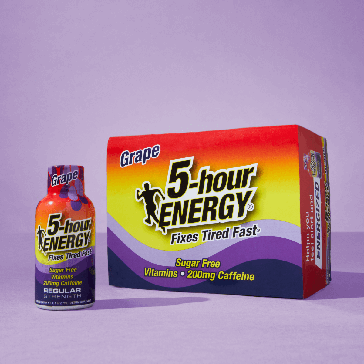 Grape Flavor Regular Strength 5-hour ENERGY Shots