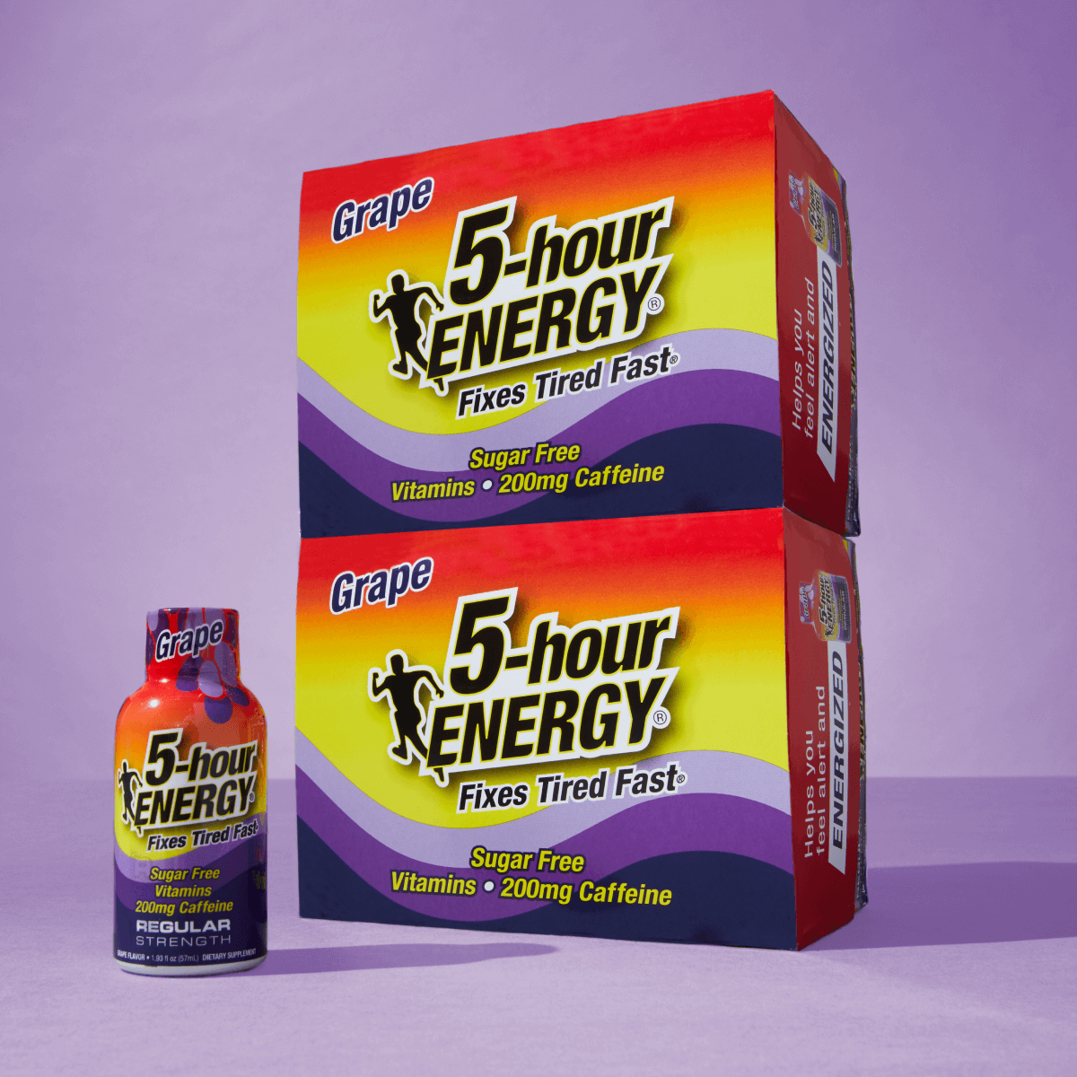 Grape Flavor Regular Strength 5-hour ENERGY Shots