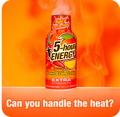 Spicy Cinco De Mango Extra Strength 5-hour ENERGY Shots