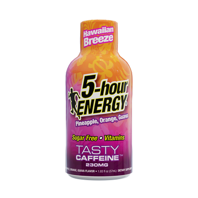 Hawaiian Breeze Flavor Extra Strength 5-hour ENERGY Shots