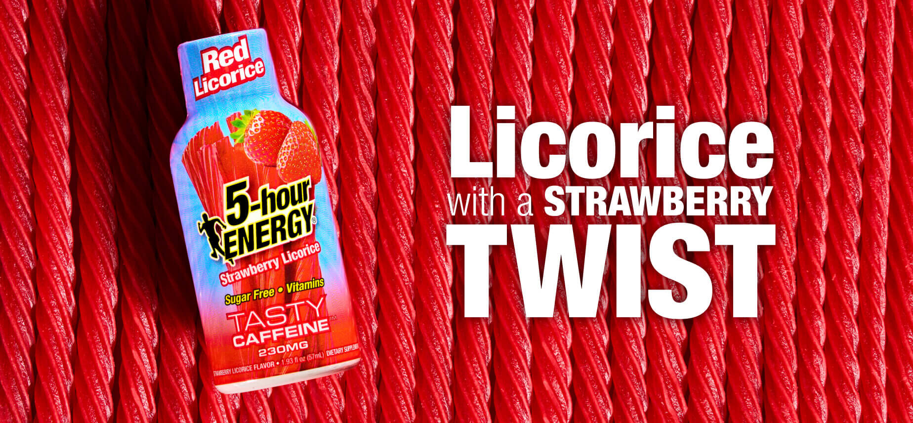 Red Licorice Flavor Extra Strength 5-hour ENERGY Shots – 5-hour Energy