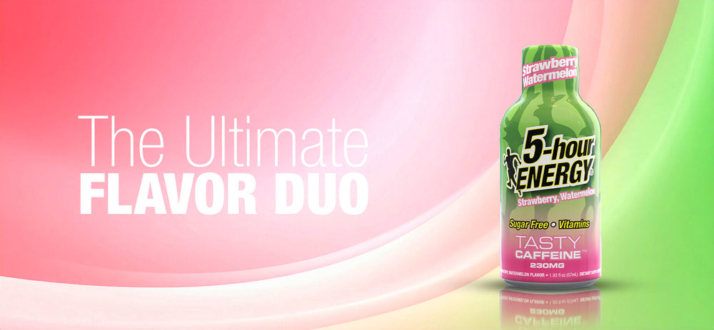 Strawberry Watermelon Flavor Extra Strength 5-hour ENERGY Shots