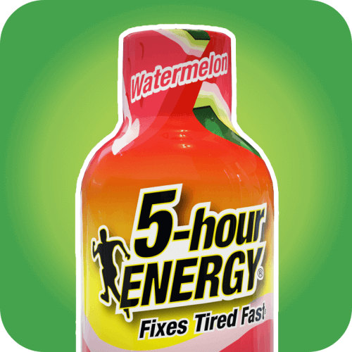 Watermelon Flavor Regular Strength 5-hour ENERGY Shots