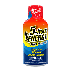 Berry Flavor Regular Strength 5-hour ENERGY Shots