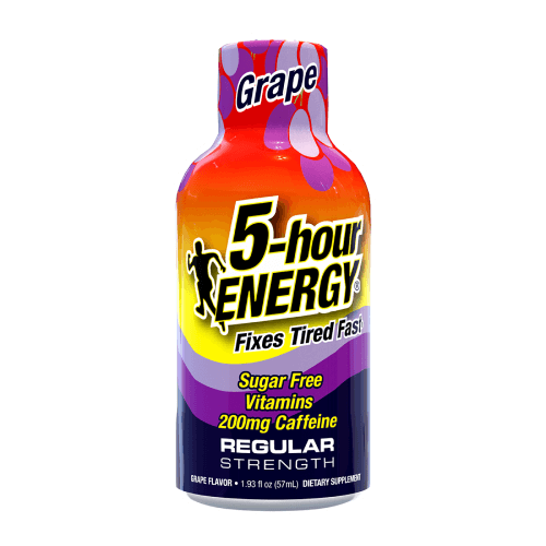 Grape Flavor Regular Strength 5-hour ENERGY Shots