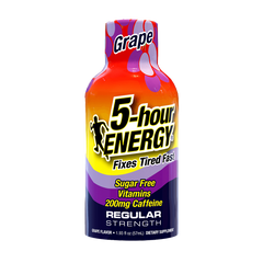 Grape Flavor Regular Strength 5-hour ENERGY Shots