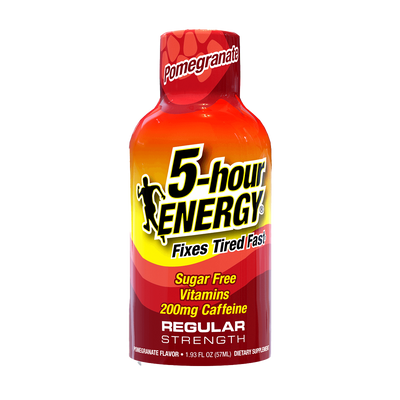 Pomegranate Flavor Regular Strength 5-hour ENERGY Shots