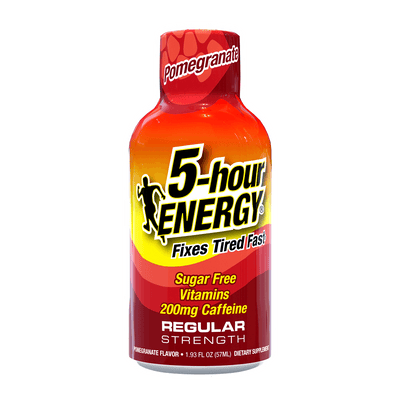 Pomegranate Flavor Regular Strength 5-hour ENERGY Shots