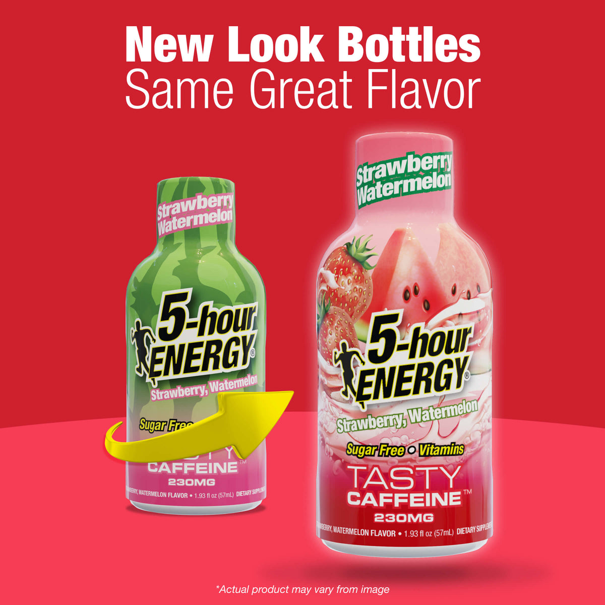 24 Pack 5-hour ENERGY Extra Strength Shots, Strawberry Watermelon Flavor Flavor, 1.93 Fl Oz