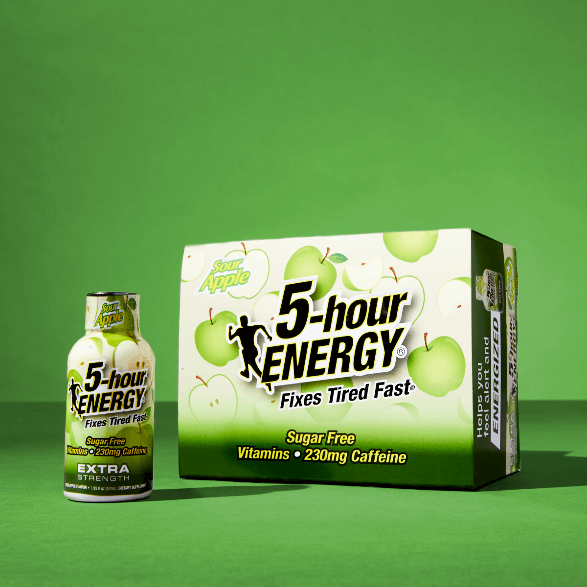 Extra Strength Sour Apple - 5HE - 12 pack