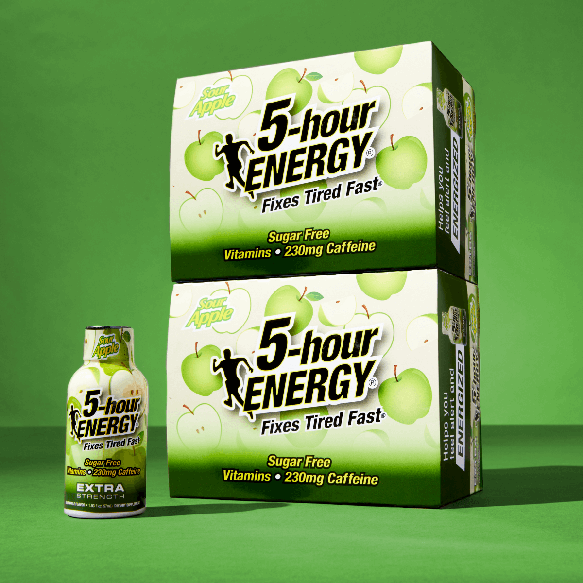 Sour Apple Flavor Extra Strength 5-hour ENERGY Shots