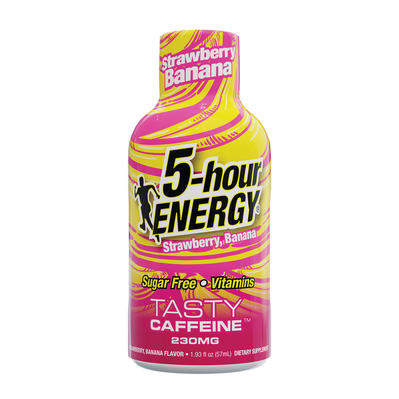 Strawberry Banana Flavor Extra Strength 5-hour ENERGY Shots