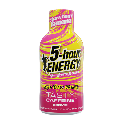Strawberry Banana Flavor Extra Strength 5-hour ENERGY Shots