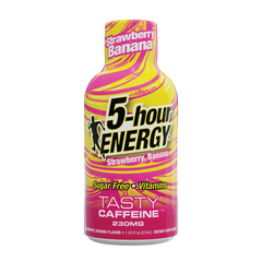 Strawberry Banana Flavor Extra Strength 5-hour ENERGY Shots