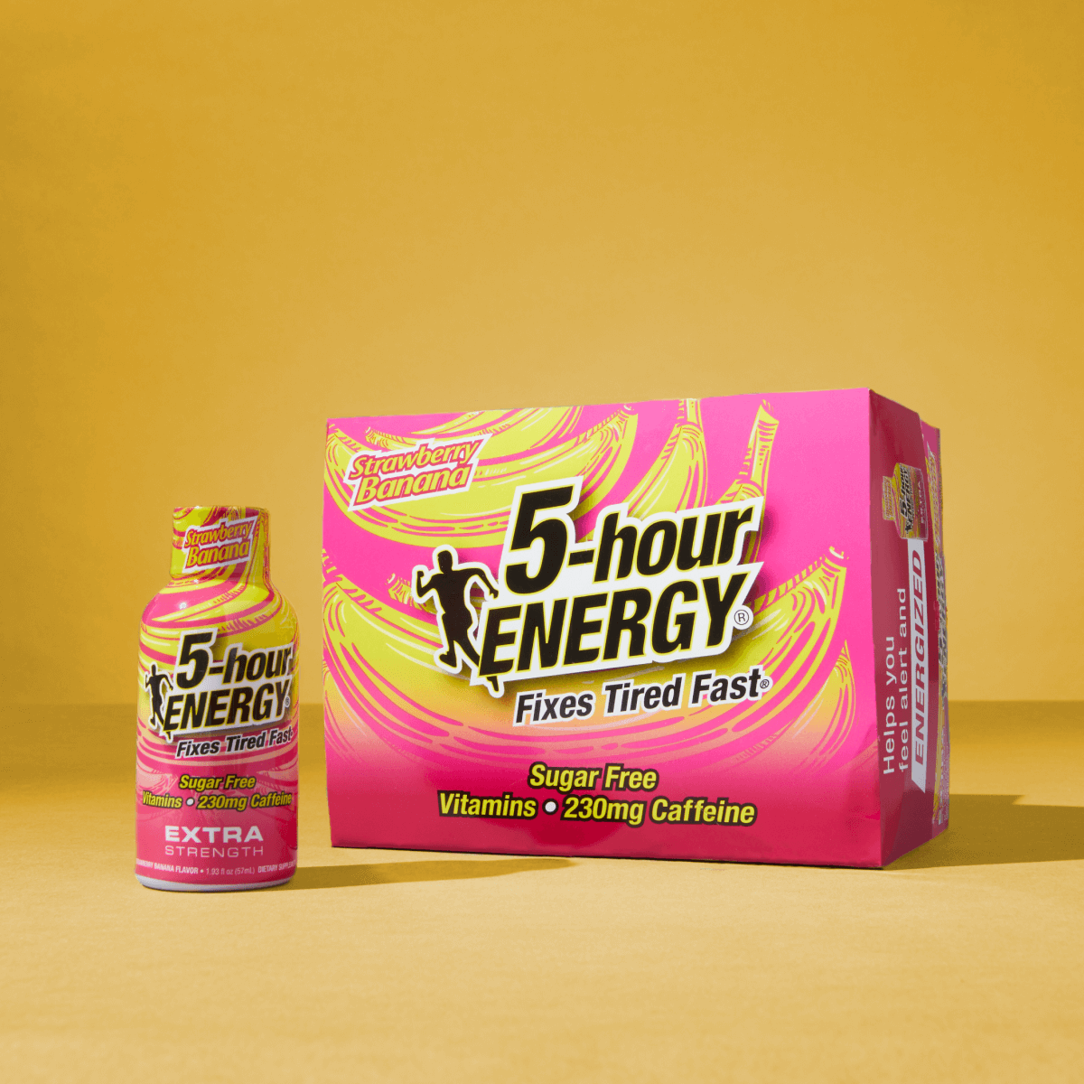 Strawberry Banana Flavor Extra Strength 5-hour ENERGY Shots