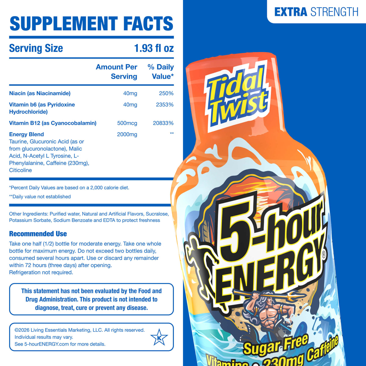 Tidal Twist Extra Strength - 24 Pack