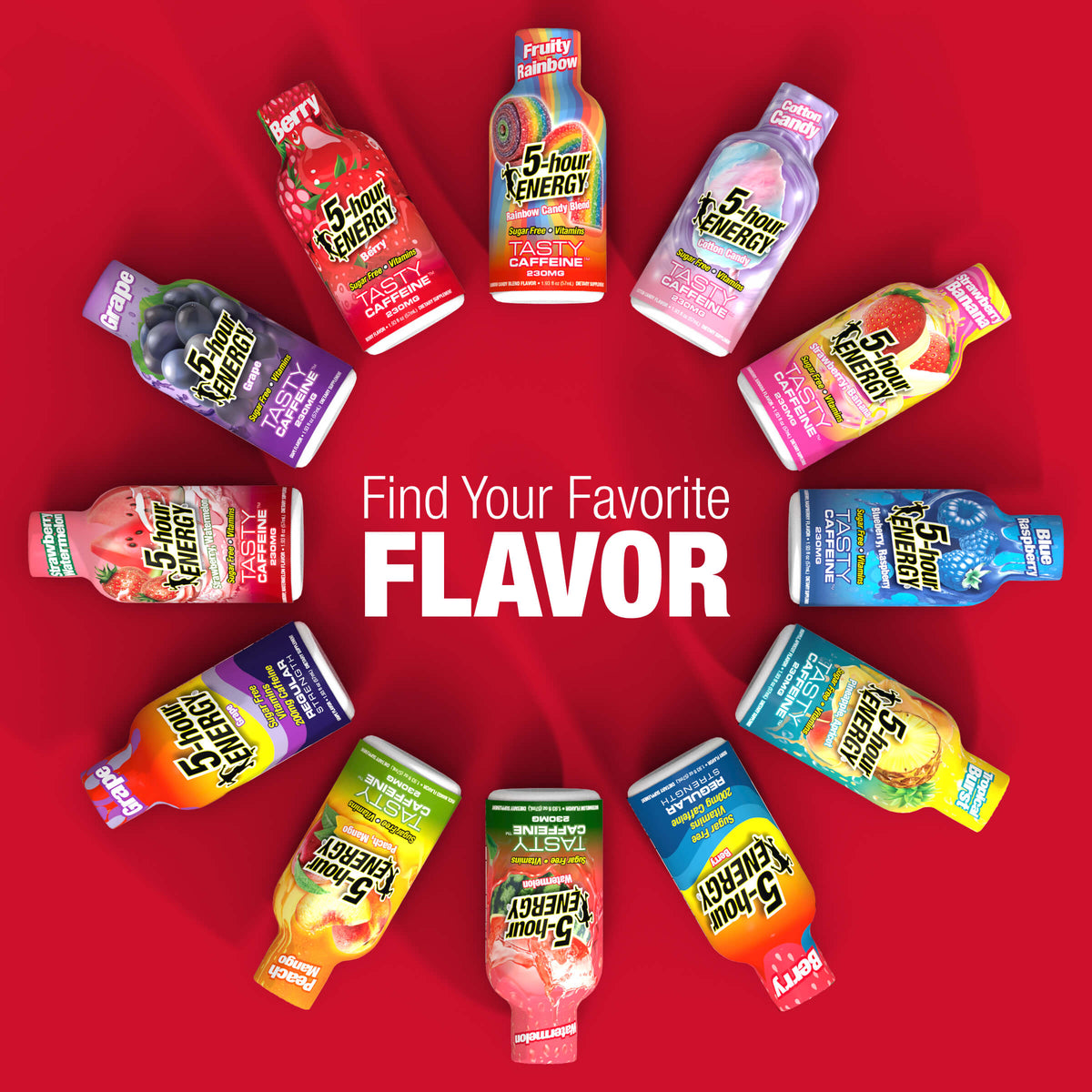 24 Pack 5-hour ENERGY Extra Strength Shots, Watermelon Flavor Flavor, 1.93 Fl Oz