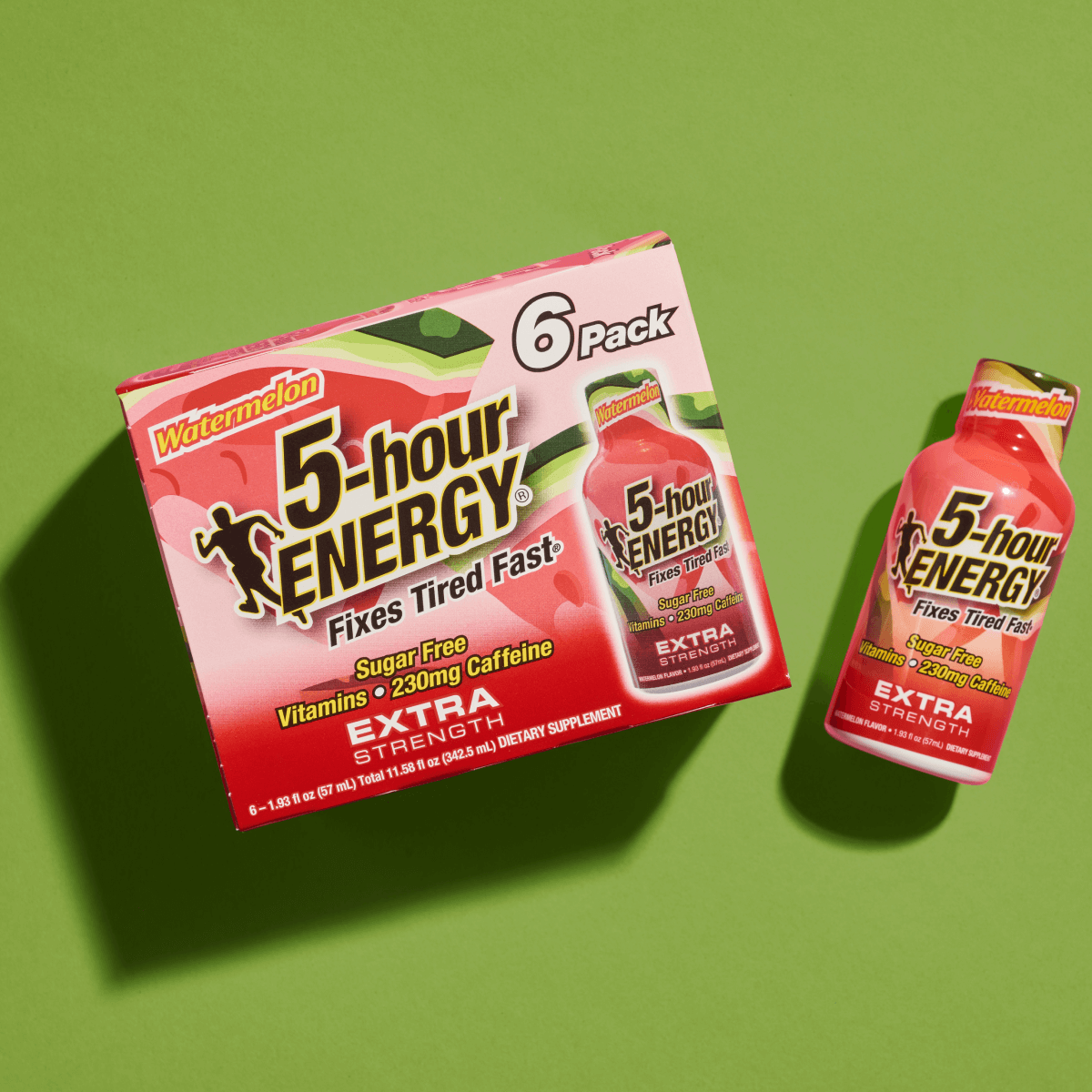 Watermelon Flavor Extra Strength 5-hour ENERGY Shots