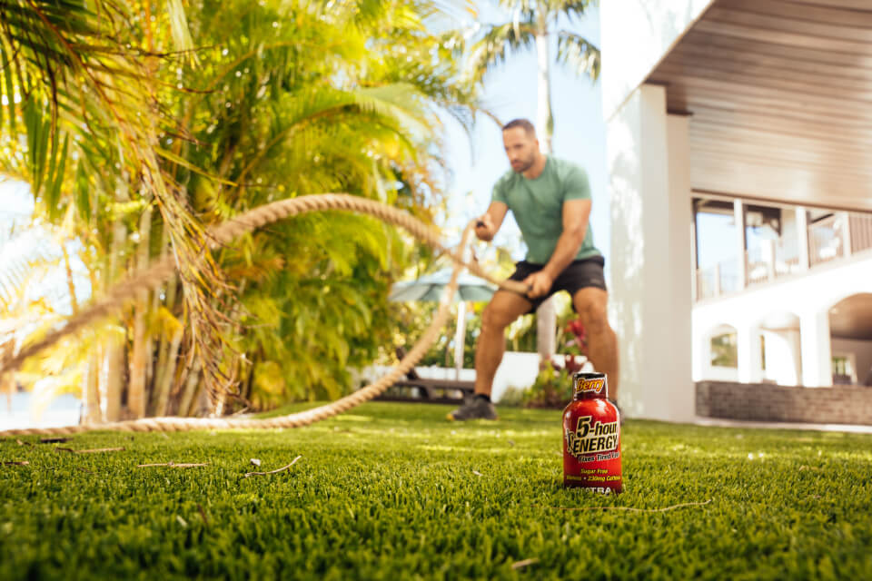 5 hour energy shots before your workout