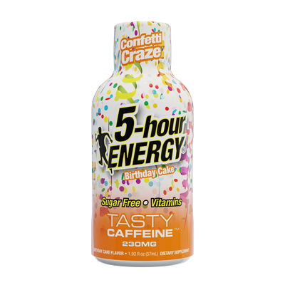 Confetti Craze Extra Strength 5-hour ENERGY Shots